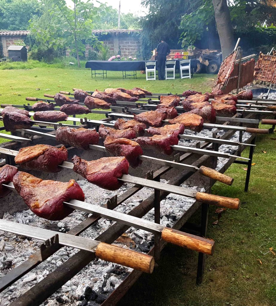 Manso Asado De La Hoguera